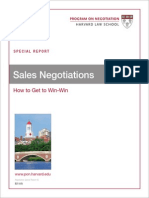 Sales Negotiation