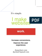 I Make Websites: Work