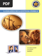  La Balanza de La Justicia Cosmica