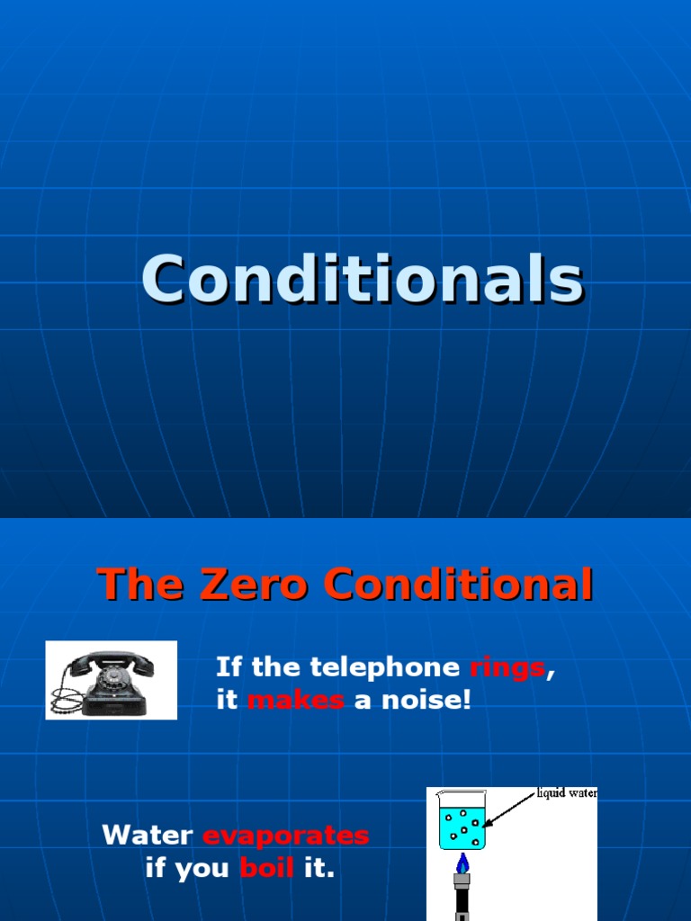 Conditionals