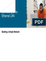 Connecting To An Ethernet LAN: Building A Simple Network
