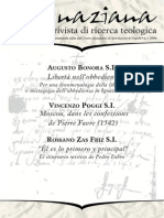 Ignaciana, Rivista Di Ricerca Teologica, 1-2006