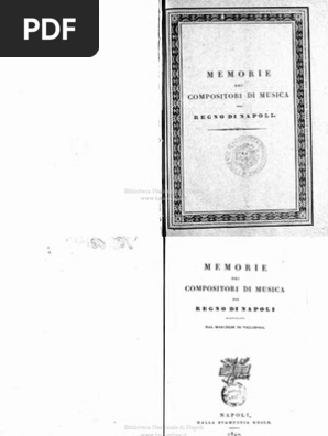 memorie dei compositori del regno di napoli pdf