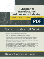 (Chapter 9) Manufactured Subtances in Industry: Ravien Alvin Yoges Chan Wai Hon
