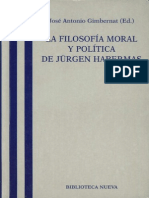 La Filosofia Moral y Politica de Habermas Jose Antonio Gimbernat