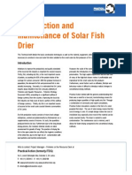 Solar Fish Drier