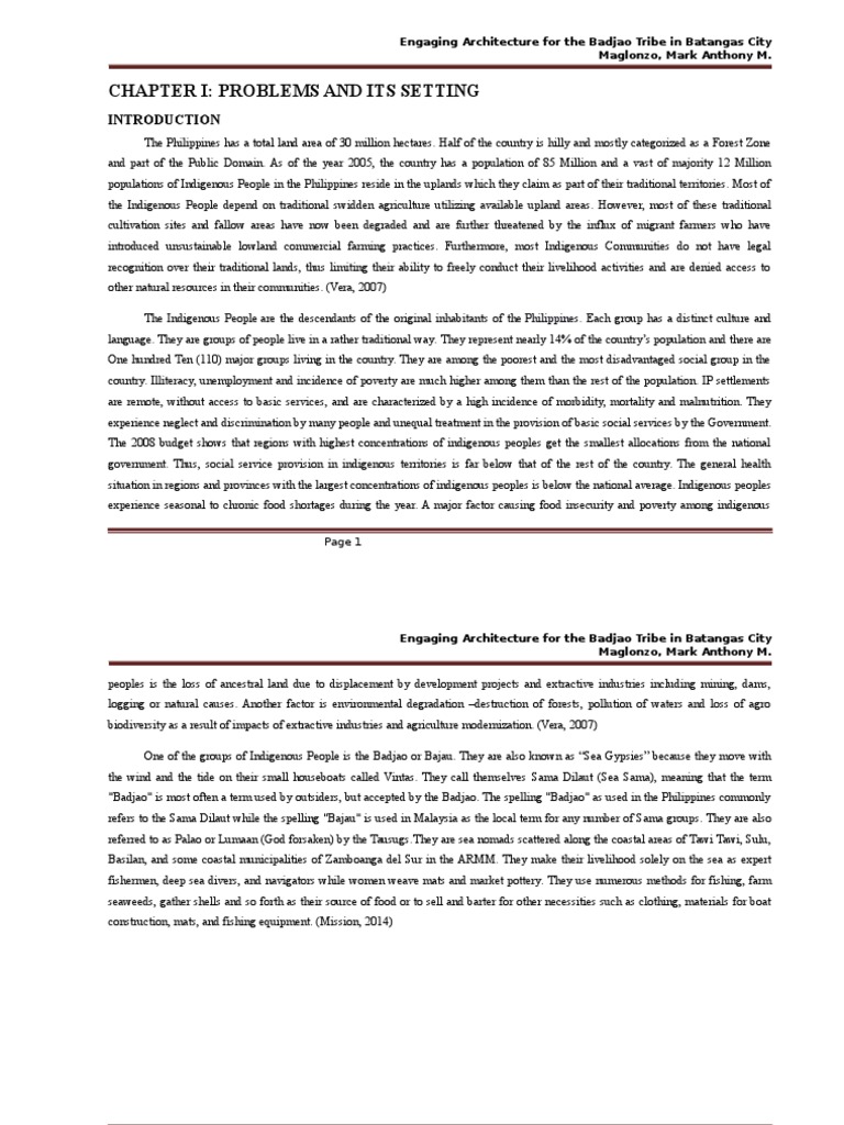 Badjao livelihood picture