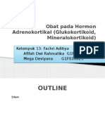 Obat Pada Hormon Adrenokortikal (Glukokortikoid, Mineralkortikoid)