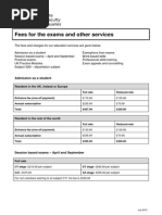 ACA Qualification Cost Breakdown | PDF