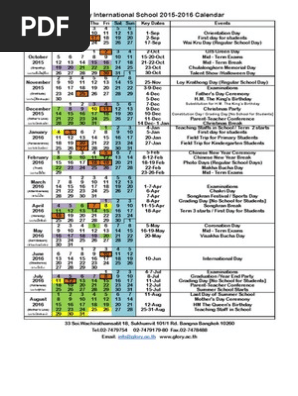 Calendar 2015-2016