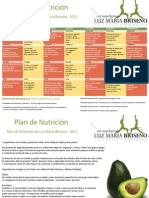 Plan de Nutricion Luz Maria Briseno 2012