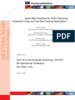Analyzer Best Practices SRU TGTU PDF