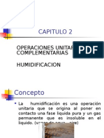 Humidificación de aire: conceptos y procesos