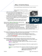 43 - Decay (3) Decaimiento Particulas Radiactivas