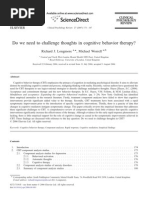 Critique of CBT 2007 Richard J. Longmore & Michael Worrell