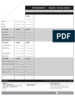 Official Beachbody BEAST Worksheet 2