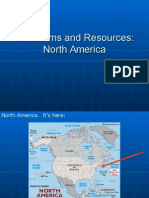 Landforms and Resources: North America