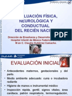 Evaluacion Fisica y Neurologica