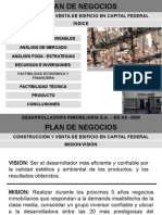 Plan de Negocios Desarrolladora Inmobiliaria