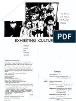 1991 Culture and Representation Exhibiting Cultures