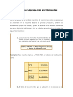 Costos Por Agrupación de Elementos