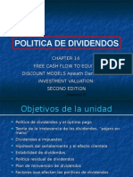 Politica de Dividendos: Free Cash Flow To Equity Discount Models Aswath Damodaran Investment Valuation: Second Edition