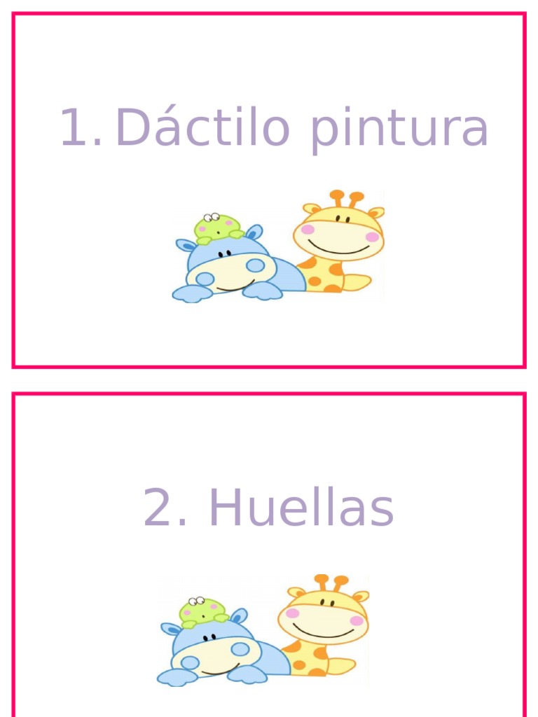 Técnicas de Dáctilo en Pintura | PDF