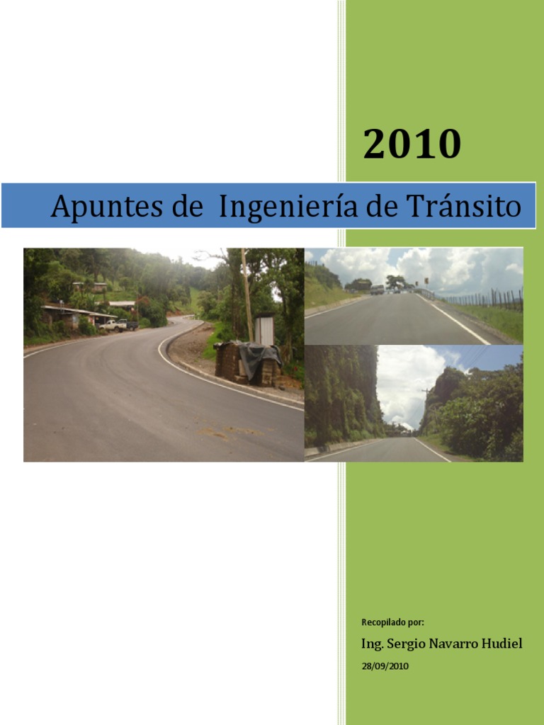 Libro Ingenieria De Transito Pdf Peatonal La Carretera