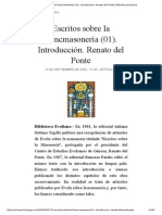 Julius Evola_Escritos Sobre La Francmasonería (01). Introducción