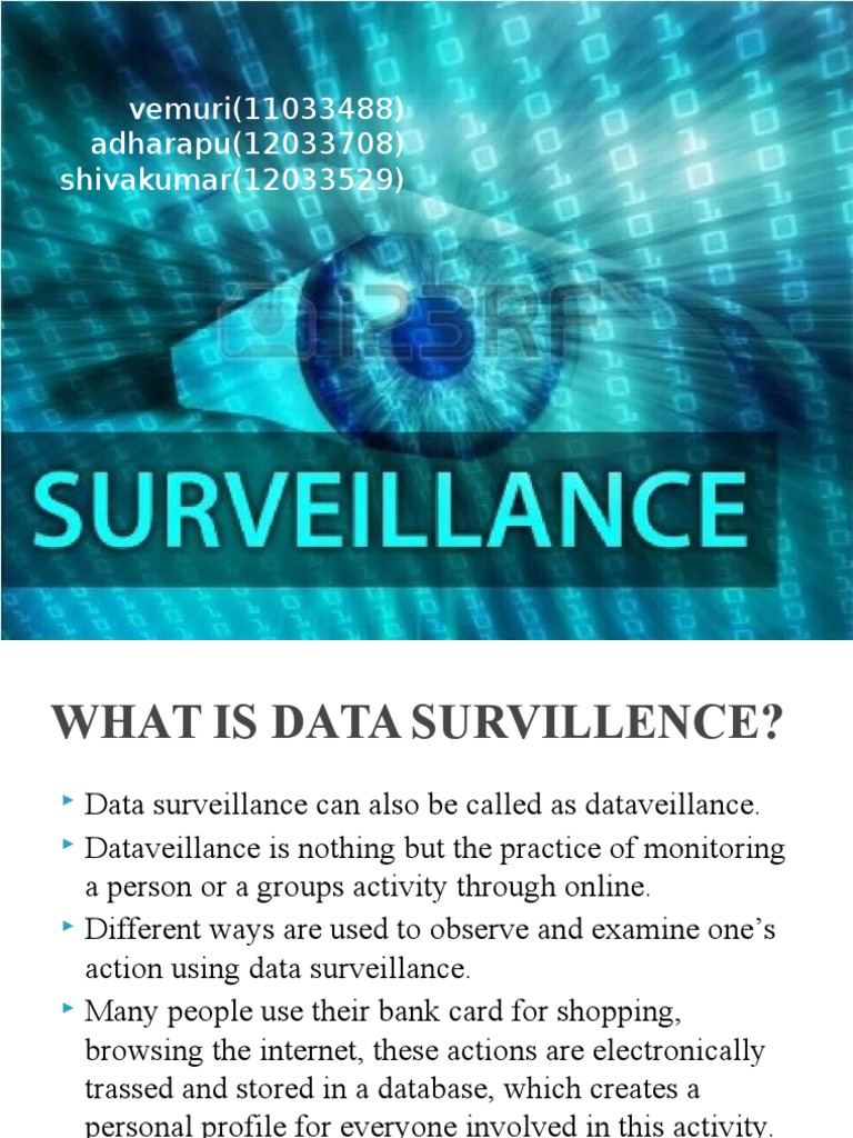 Surveillance Pdf Surveillance Government