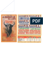 CARTEL TOROS 2007