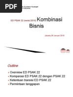 Materi PH ED PSAK 22 (revisi 2010)