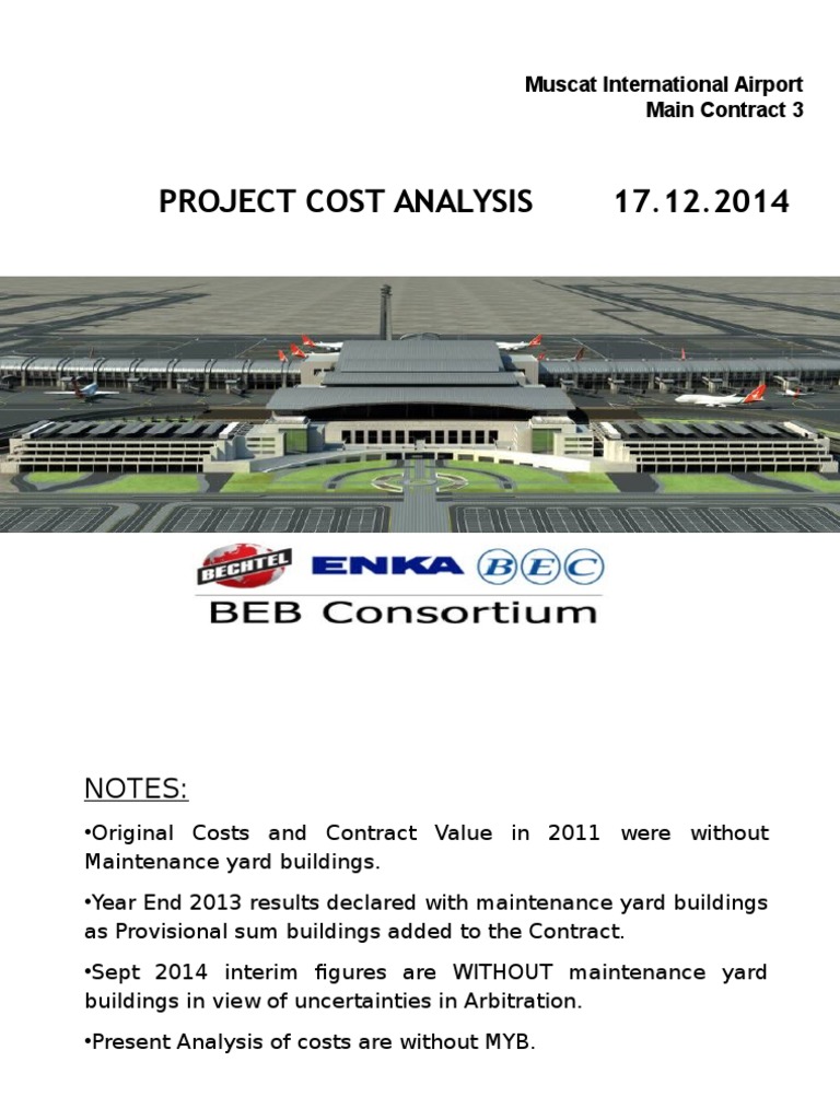 Project Cost Analysis for Muscat Airport | PDF | Economies | Business ...
