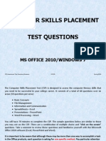 Comps Kill Pract Test 2014