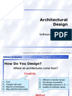 Architectural Design: Software Architecture