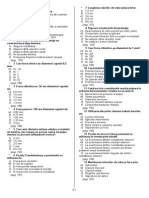 Teste Licenta 2004 UMF Craiova