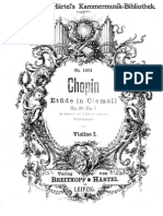 Chopin, F. Etude N7-Op25. ViolinI