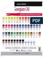Georgian Oil Colour Chart