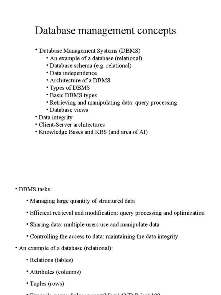 Dbms | PDF