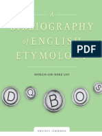 Bibliography of English Etymology_0816667721