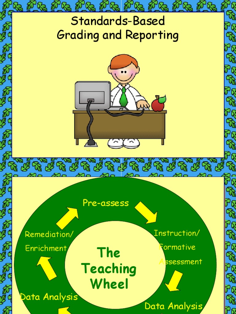 StandardsBased Grading and Reporting Handout PDF Project Based