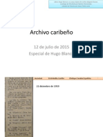 12 de Julio de 2015 Archivo Caribeño Hugo Blanco Definitivo