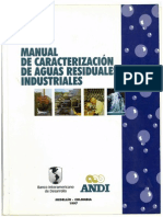 Manual de Caracterizacion de Aguas Residuales Industriales