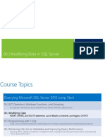 06 - Modifying Data in SQL Server