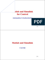 Matlab Simulink for Control082p