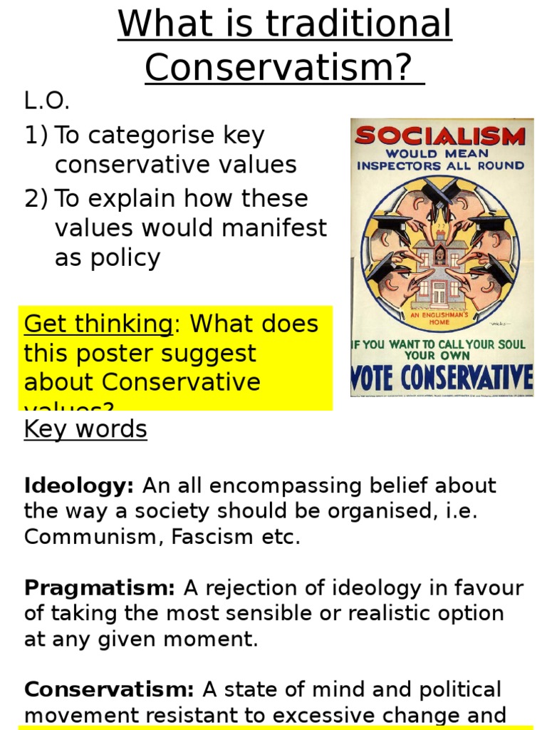 03 What Is Conservatismefewf | PDF | Politics