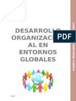 Informe Desarrollo Organizaiconal en Entornos Globales