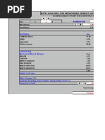 RCC Rate Analsysis Mix Design