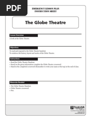 Globe Theatre Model Template