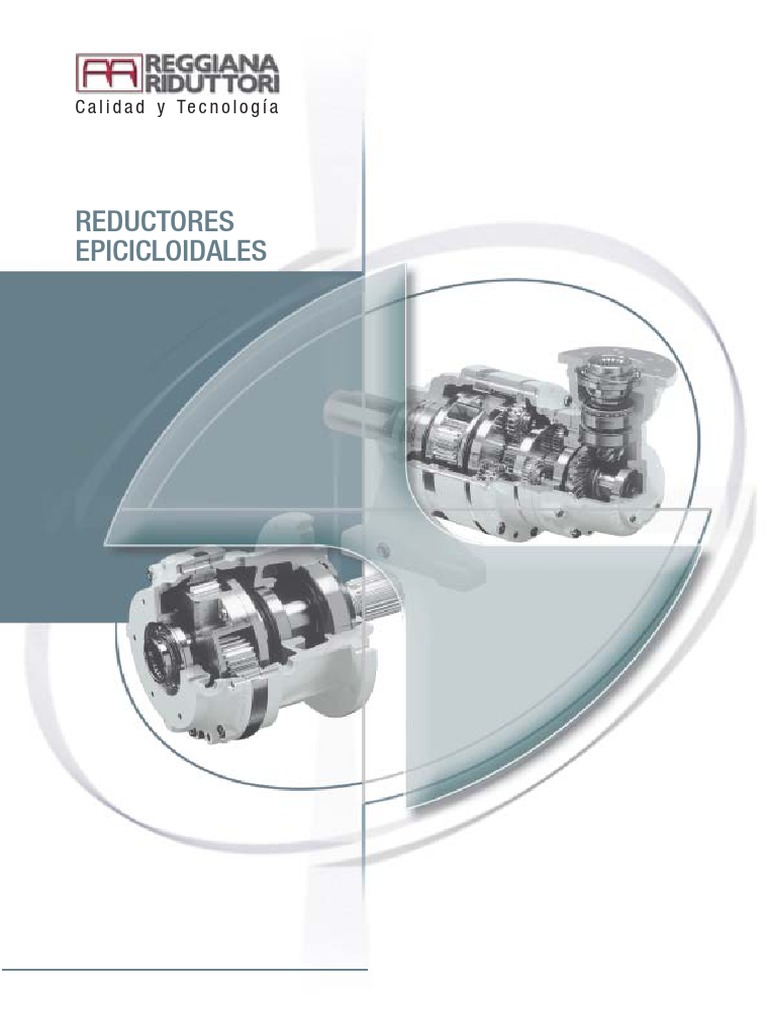 Reductores Reggiana | PDF | Engranaje | Ingeniería mecánica